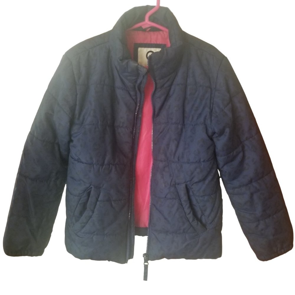 EUC | Girls | Puffer Jacket | Pink Lining | Size: 8 years
